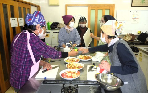 手作りって楽しい。調理教室でおいしい時間！